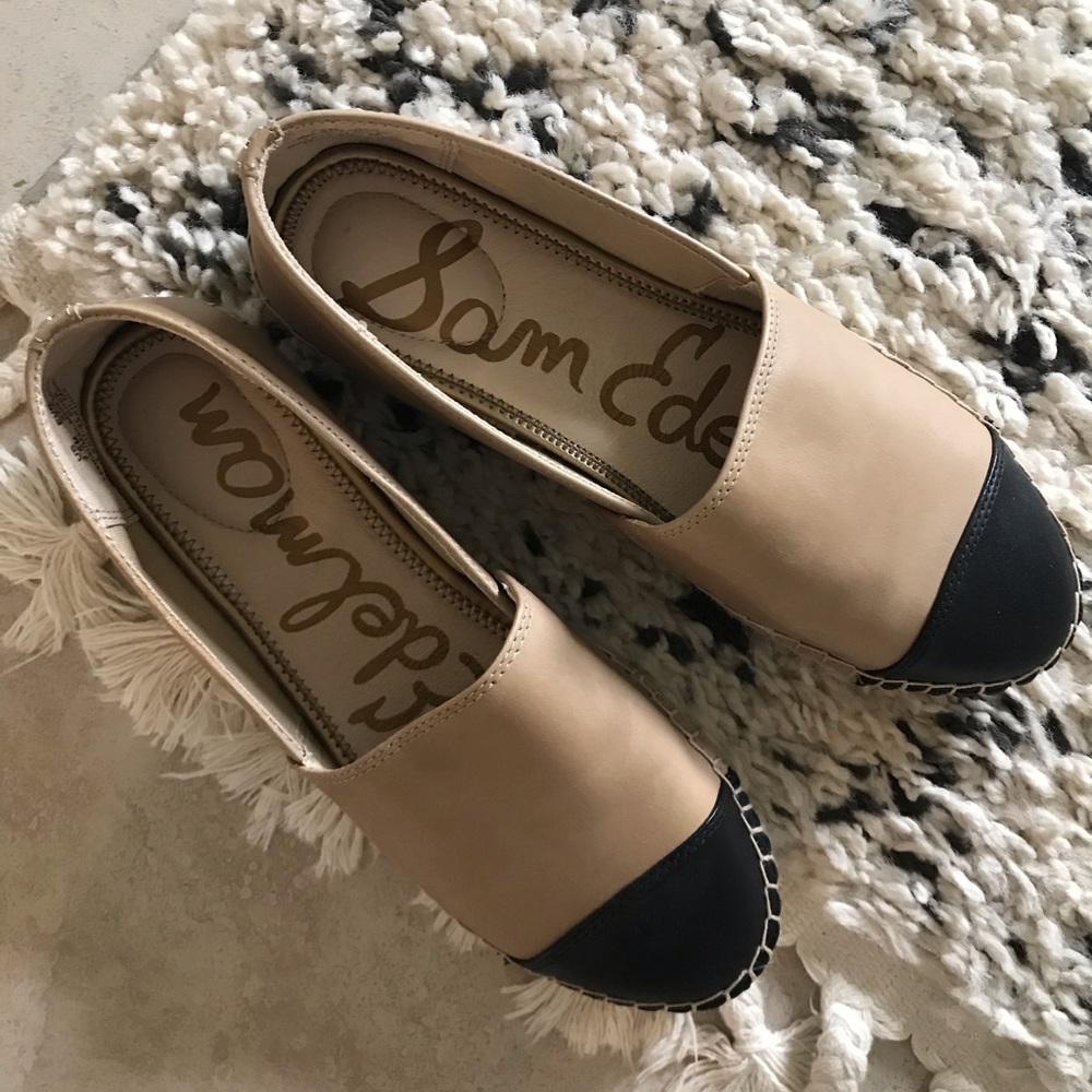 Sam Edelman Krissy Leather Espadrille Shoes